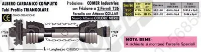 57.128-2: ALBERO CARDANICO Completo