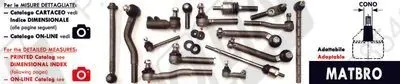 Steering Tie Rod End adaptable MATBRO