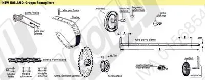 NEW HOLLAND: Gruppo Raccoglitore
