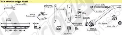 NEW HOLLAND: Gruppo Pistone